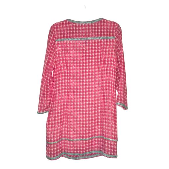 Vineyard Vines Women's Pink Cowrie Shell Tunic Dress  10 Resort Beachy Vacation - Picture 6 of 8